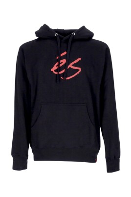 script-fleece-hoodie-black