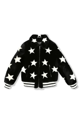 Leather Bomber Stars