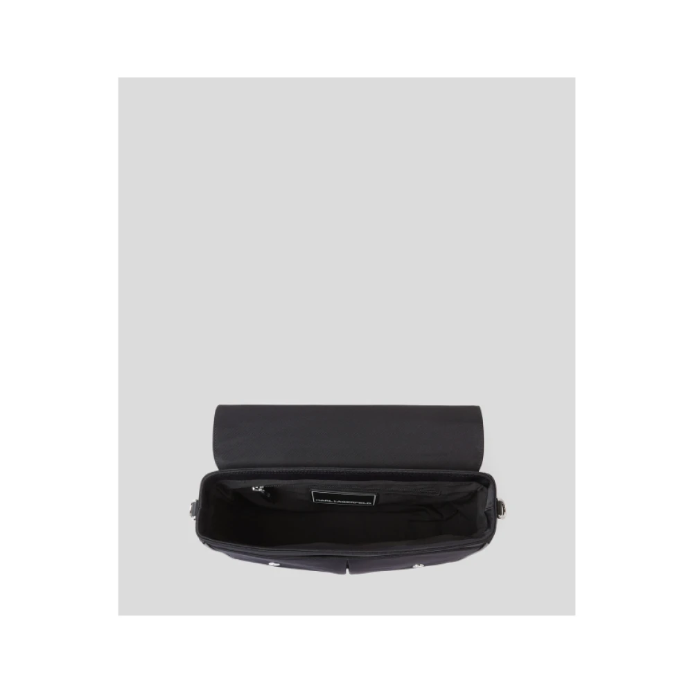 Karl Lagerfeld Zwart TAS RUE St-Guillaume Black Heren