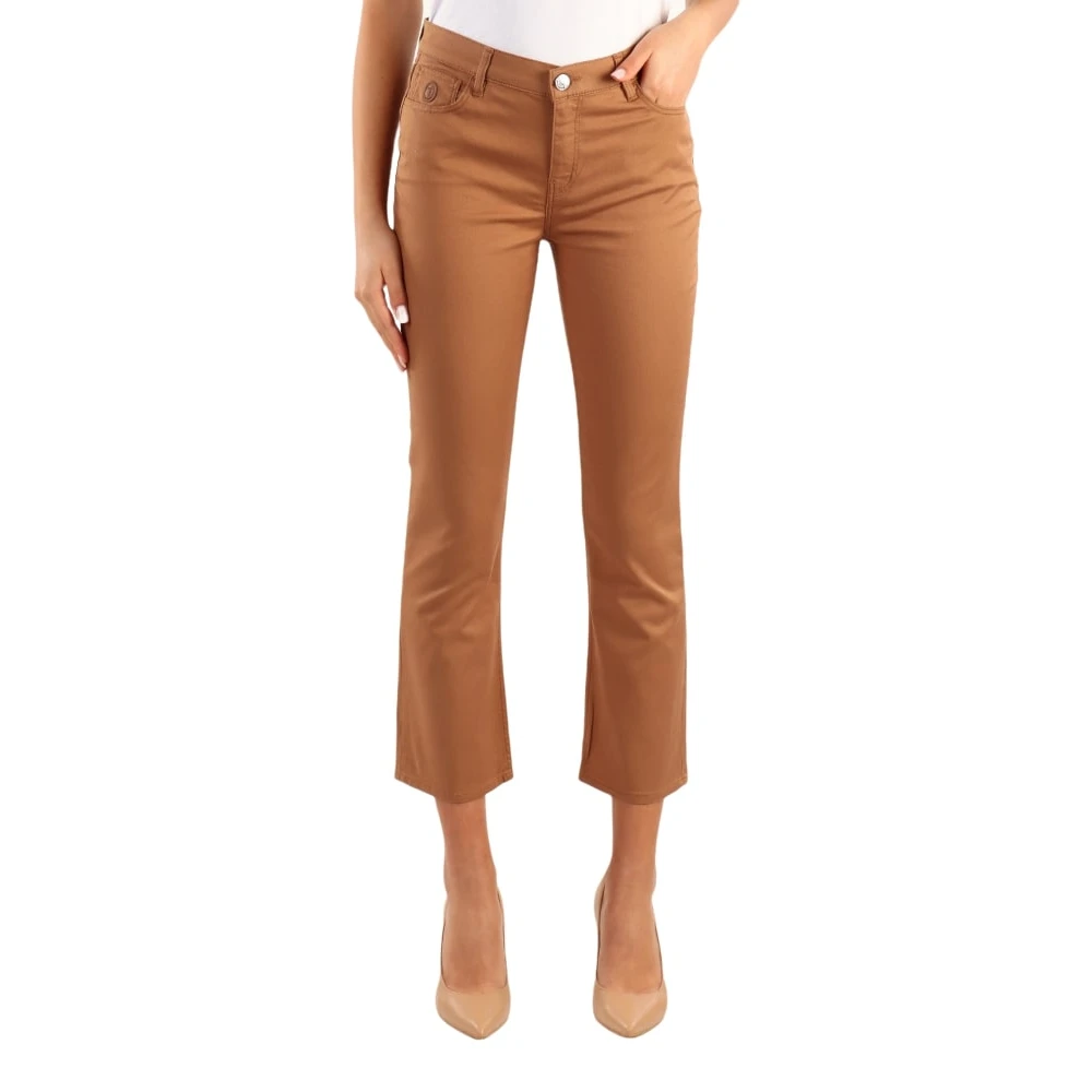Trussardi Stijlvolle Herenbroek Brown Dames