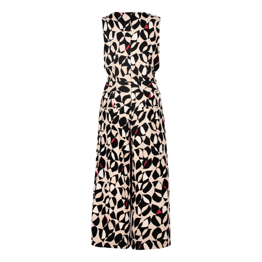 Betty & Co Feminine Jumpsuit met Riem Multicolor Dames