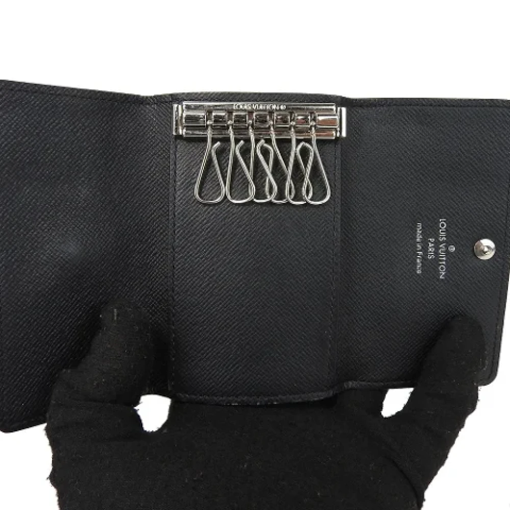 Louis Vuitton Vintage Pre-owned Canvas key-holders Black Heren