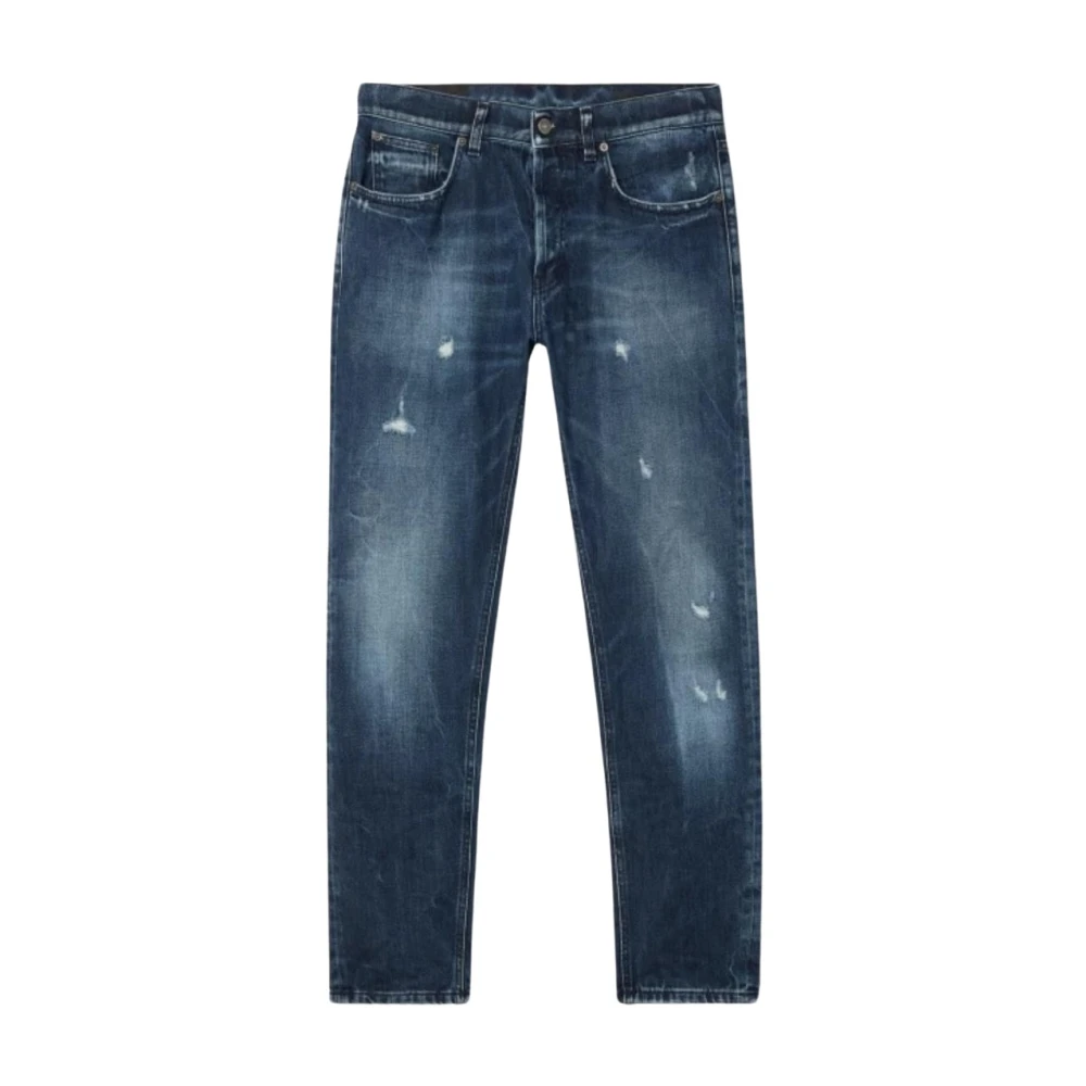 Dondup Slim-Fit Dian Jeans voor Mannen Blue Heren