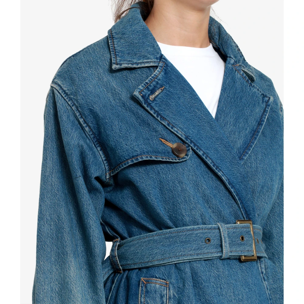 Levi's Denim jassen Blue Dames