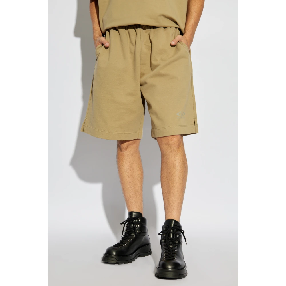 Vetements Logo shorts Green Heren