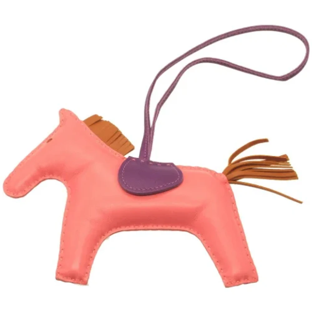 Hermès Vintage Pre-owned Fabric key-holders Pink Dames