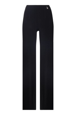 pantalon-noir-elastique-en-tricot