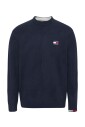pull-essential-en-coton-col-rond-bleu