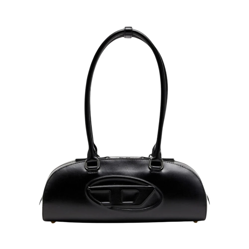 Diesel Damen Schwarz 1Dr Dome - Elongated Bowling Bag Universal - Bild 4
