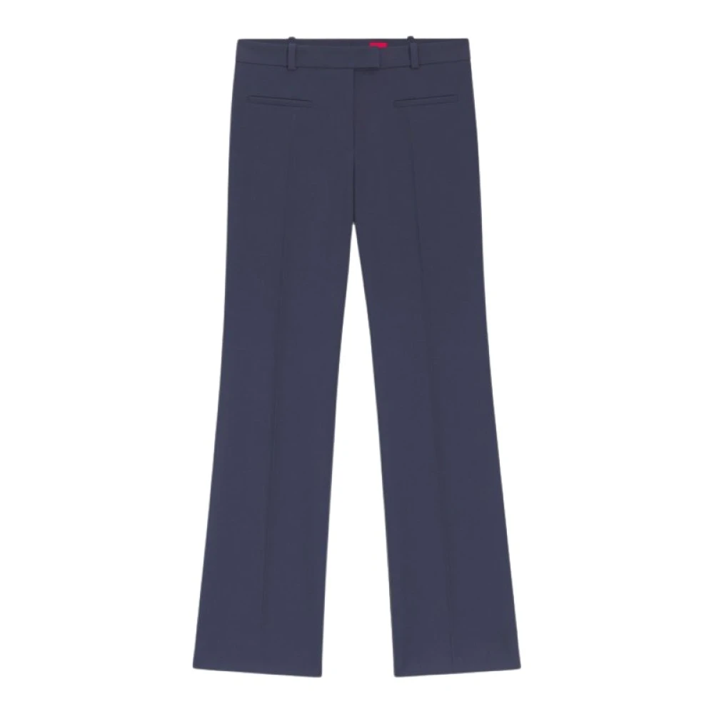 Hugo Blue Wide Trousers, Female, M, Wide Trousers