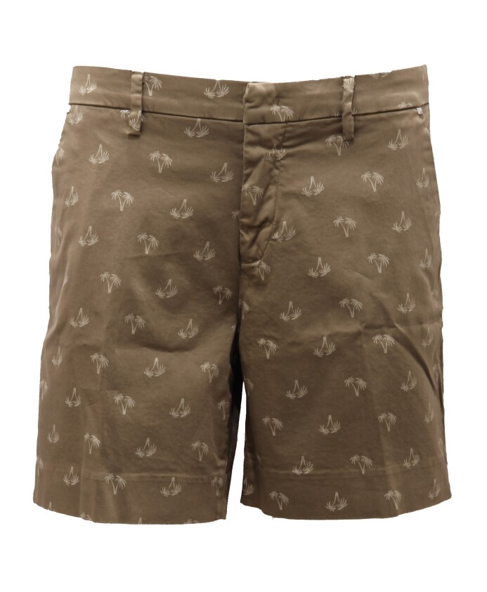 green-silver-cotton-shorts-new-york