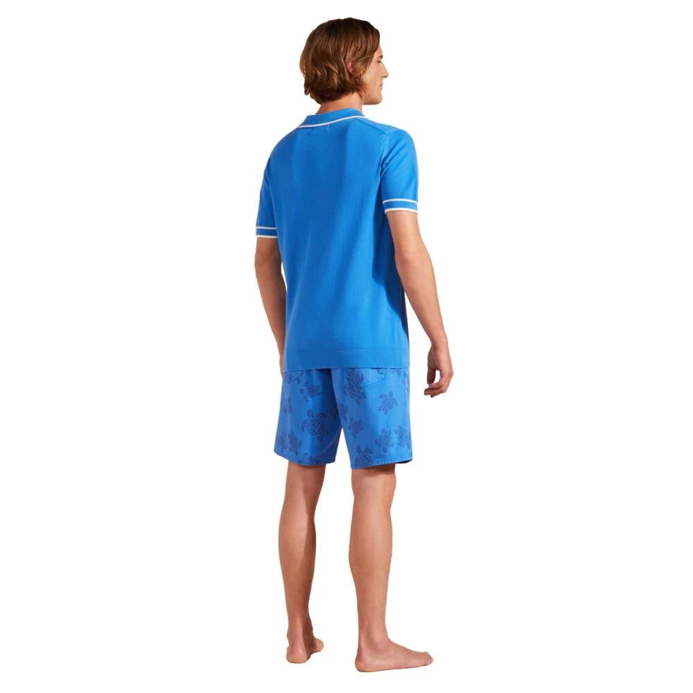 Vilebrequin Heren Katoenen Polo Shirt Blue Heren