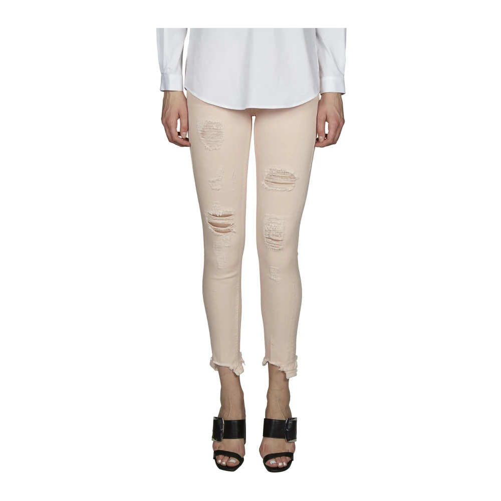 Dondup Denim Jeans Monroe Model Pink Dames