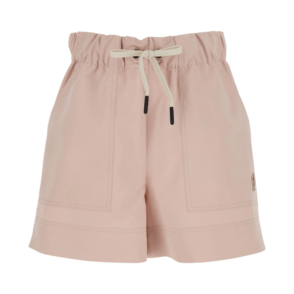 Moncler Rosa Grenoble Shorts för Kvinnor Pink, Dam