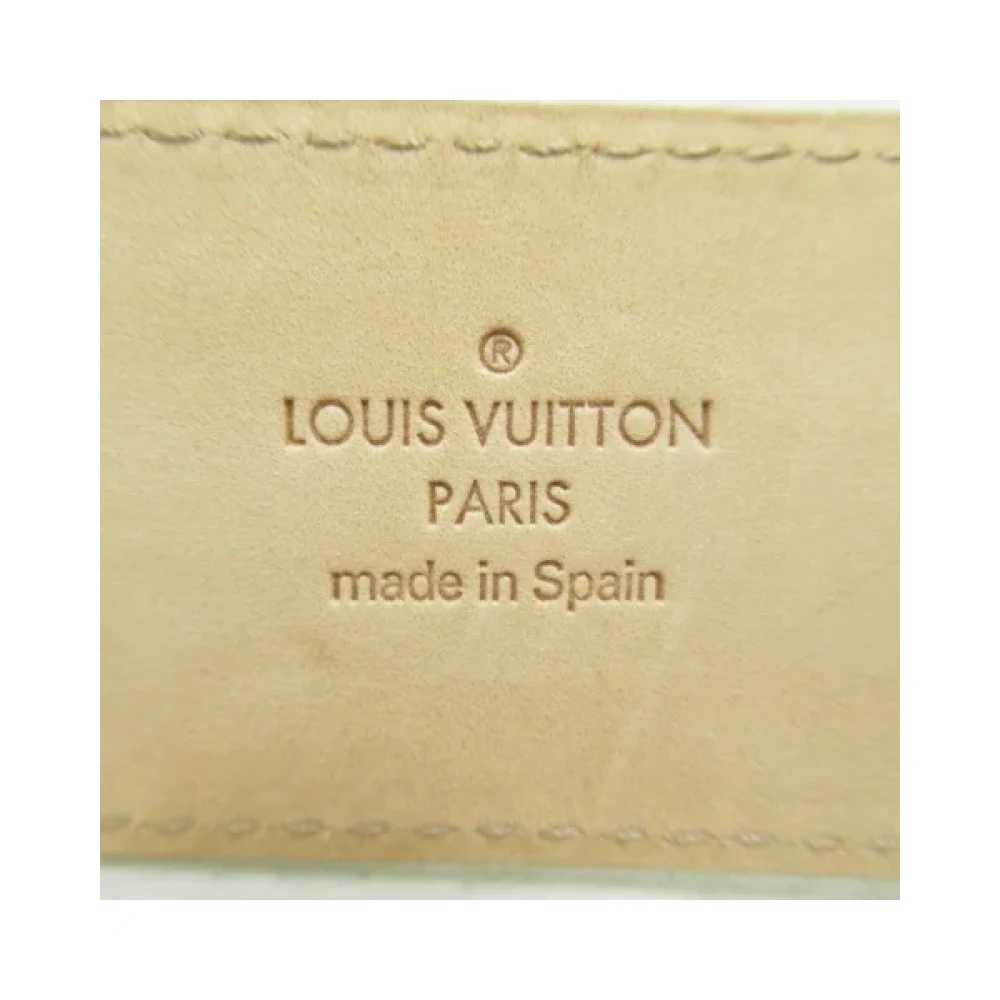 Louis Vuitton Vintage Pre-owned Canvas belts Multicolor Dames