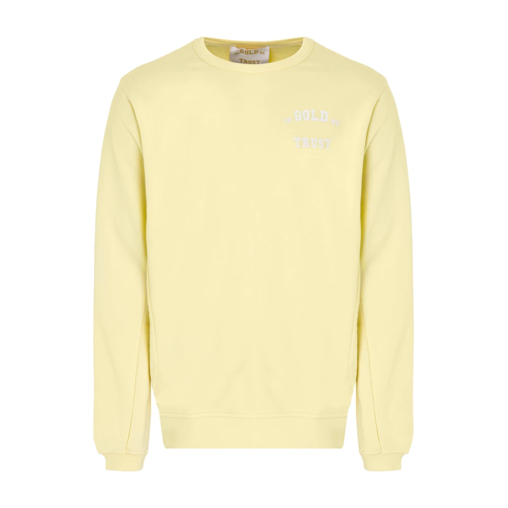 In Gold We Trust Slim Fit Heren Jeans Yellow Heren