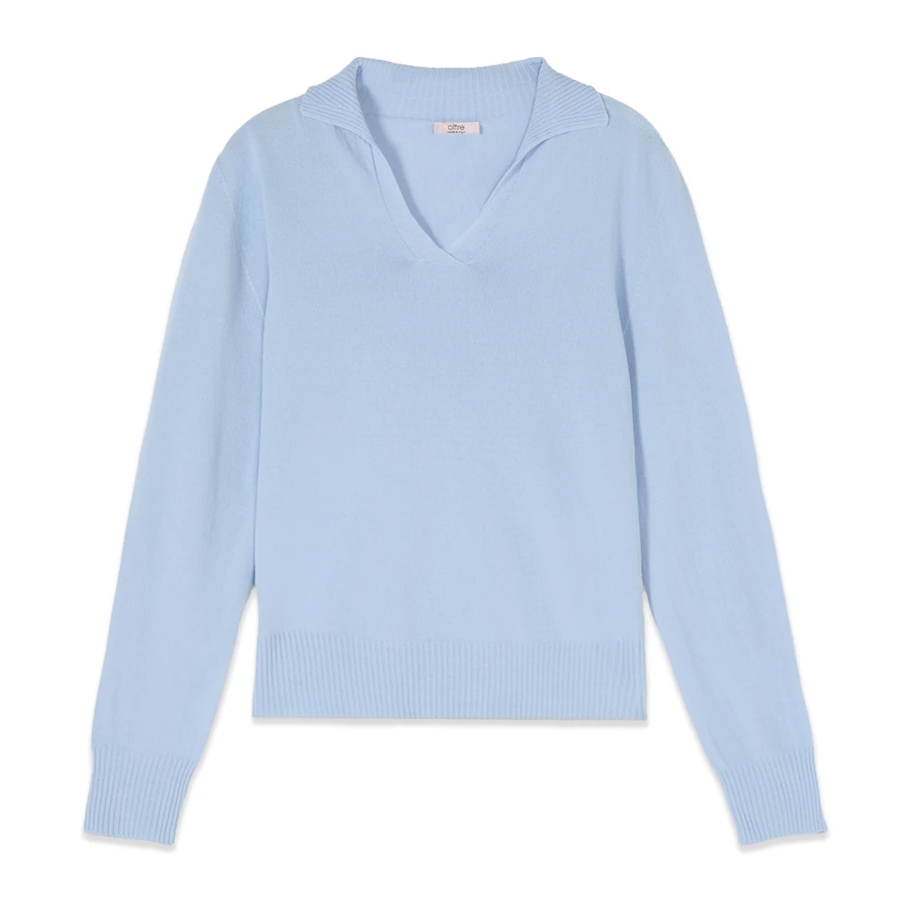 Oltre Donna Blu Maglie, M, New,
