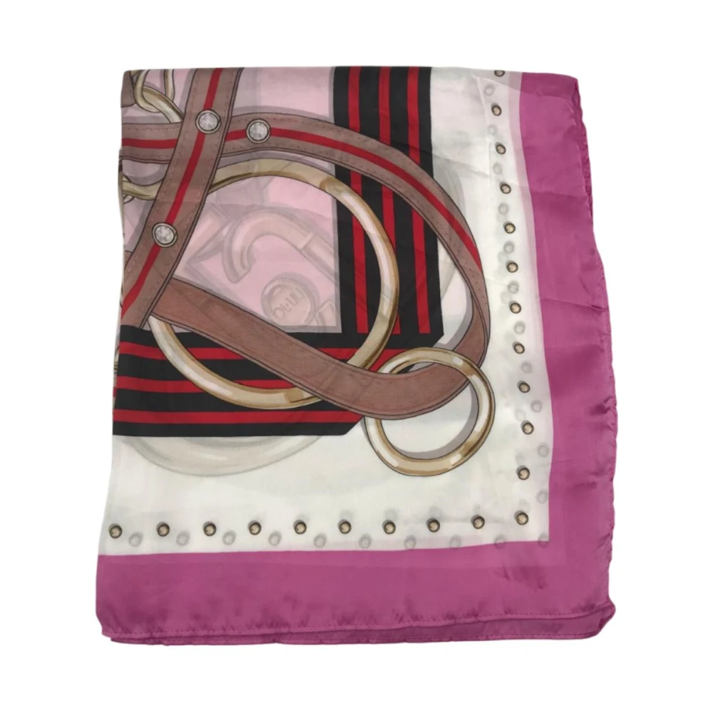 Liu Jo Gestreepte Foulard Sjaal Multicolor Dames