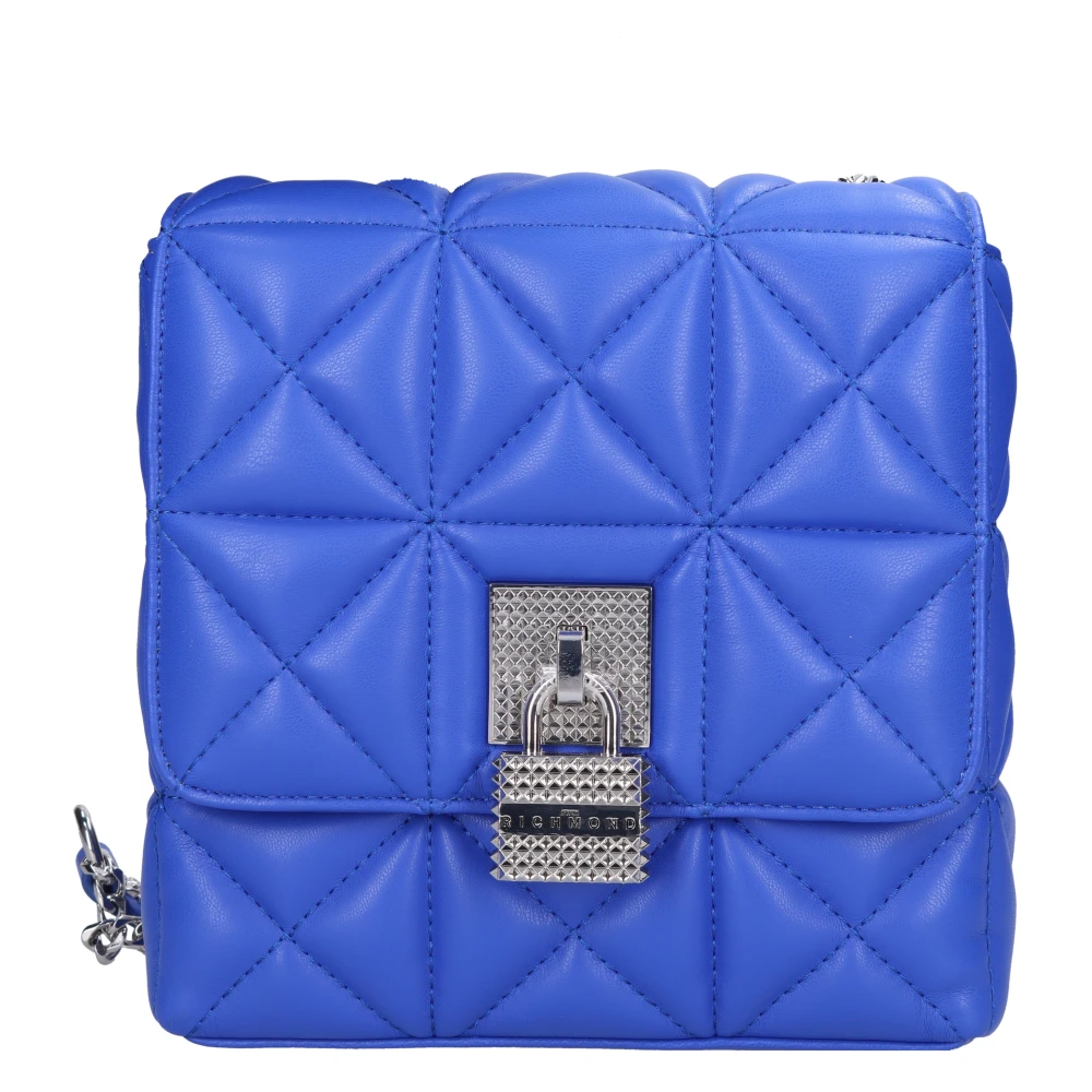 John Richmond Blue Cross Body Bag - Female - Cross Body Bags - One Size - Bags