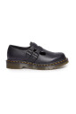 chaussures-plates-en-cuir-noir-collection-femme