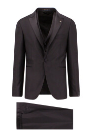 Men Clothing Suit Black SS23