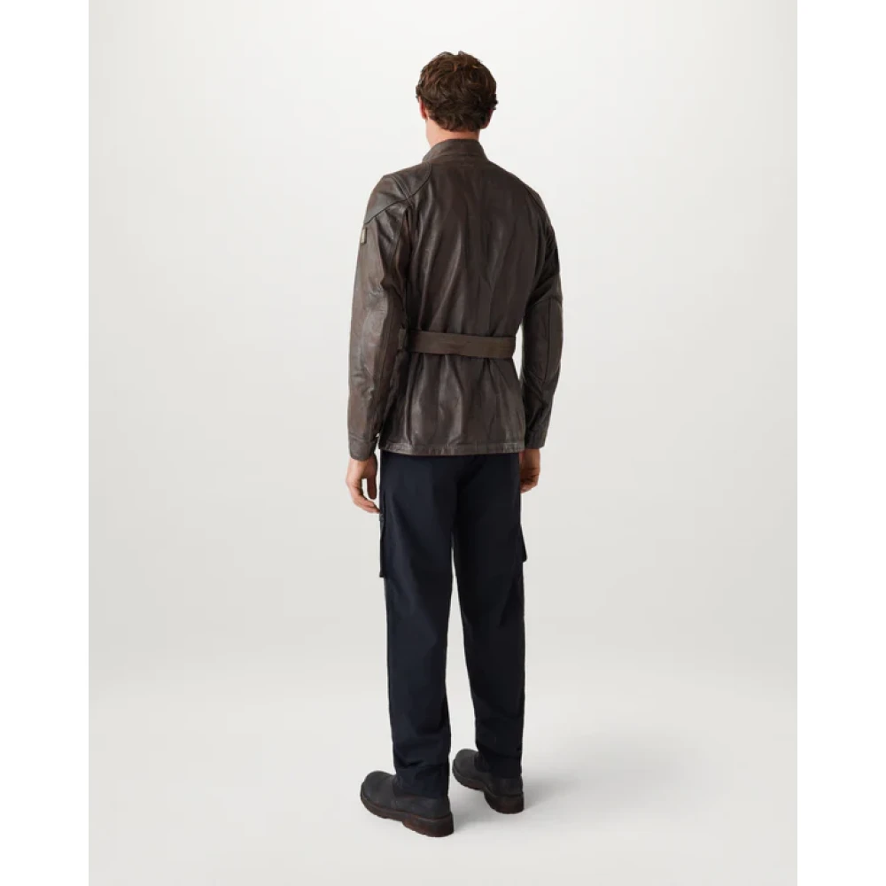 Belstaff Legacy Trialmaster Panther Leren Jas Brown Heren