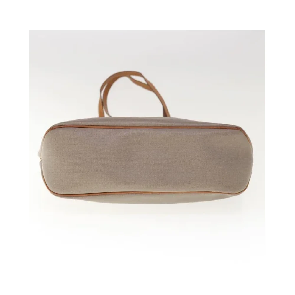 Dior Vintage Pre-owned Leather dior-bags Gray Dames