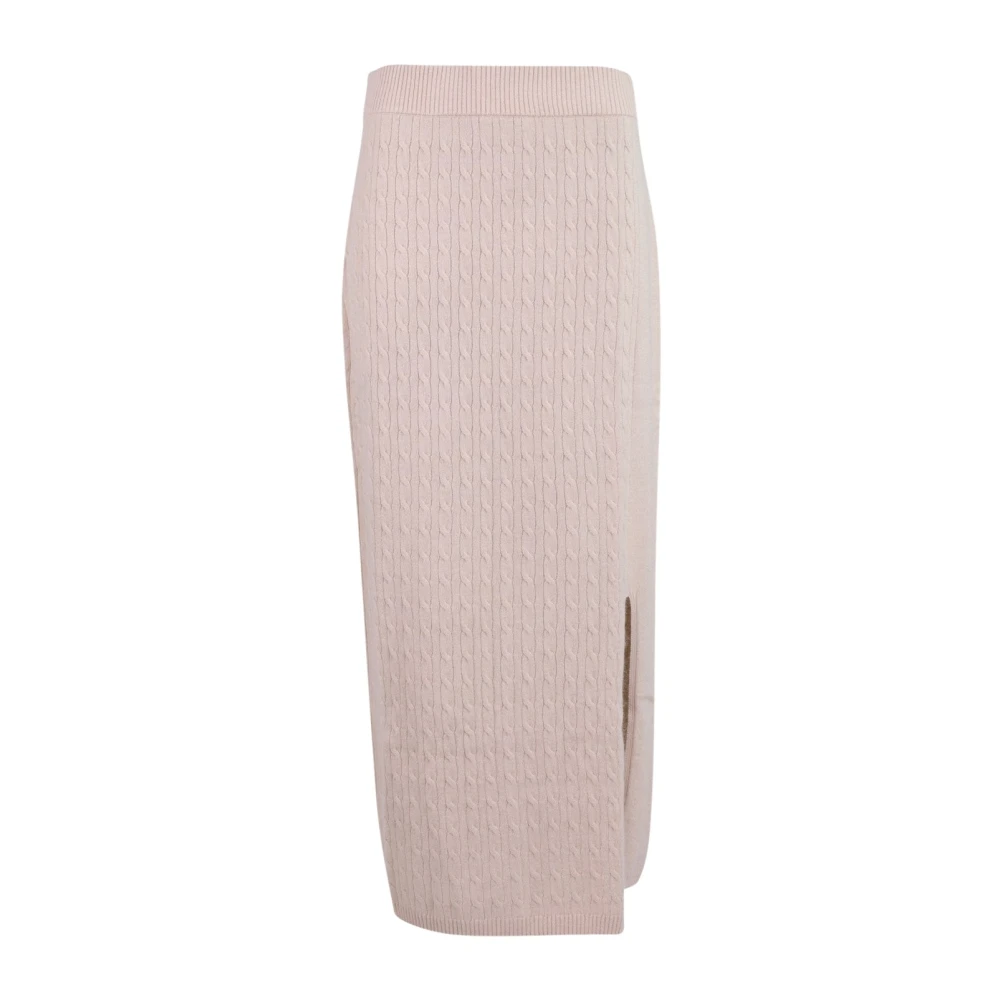 March23 Rok midi met bloemenprint Pink Dames