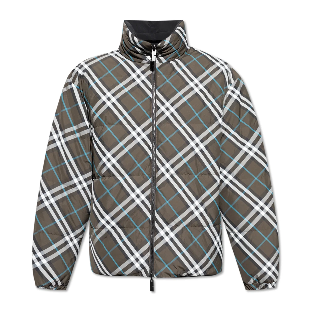 Burberry Men's Brown Reversible Jacket - Light Jackets - Xl - Jackets