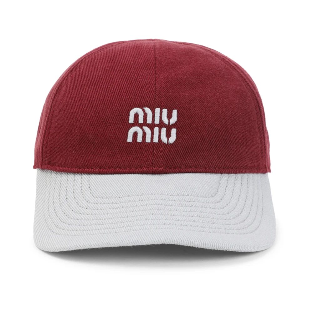 Miu Miu Women's Multicolor Hats & Caps, L, Drill Baseball Cap