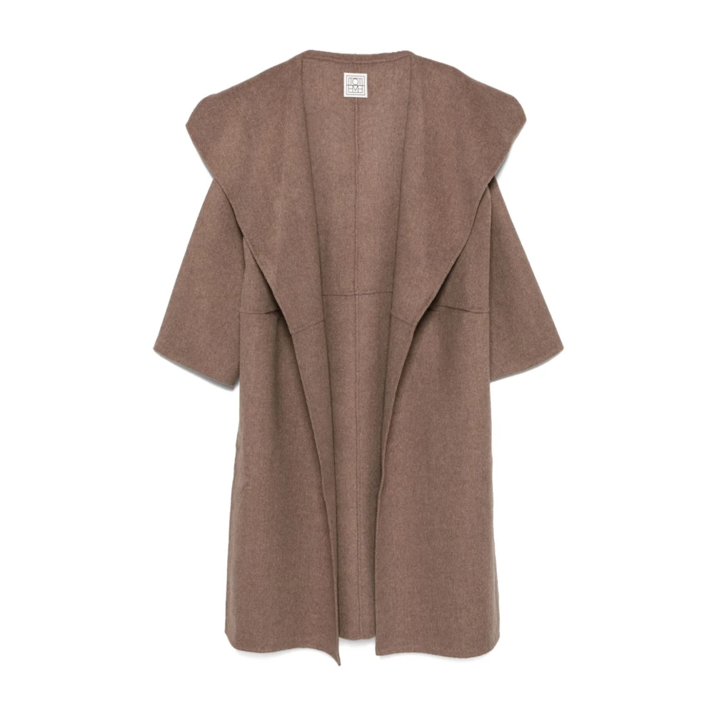 TotêMe Oversized Ull Kashmir Brun Kappa Brown, Dam