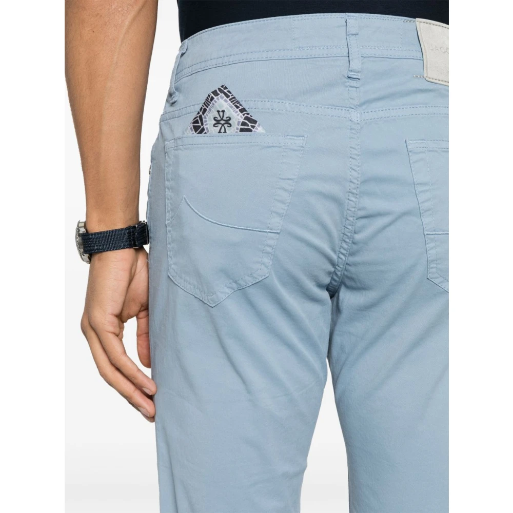 Jacob Cohën Lichtblauwe Jeans voor Mannen Blue Heren