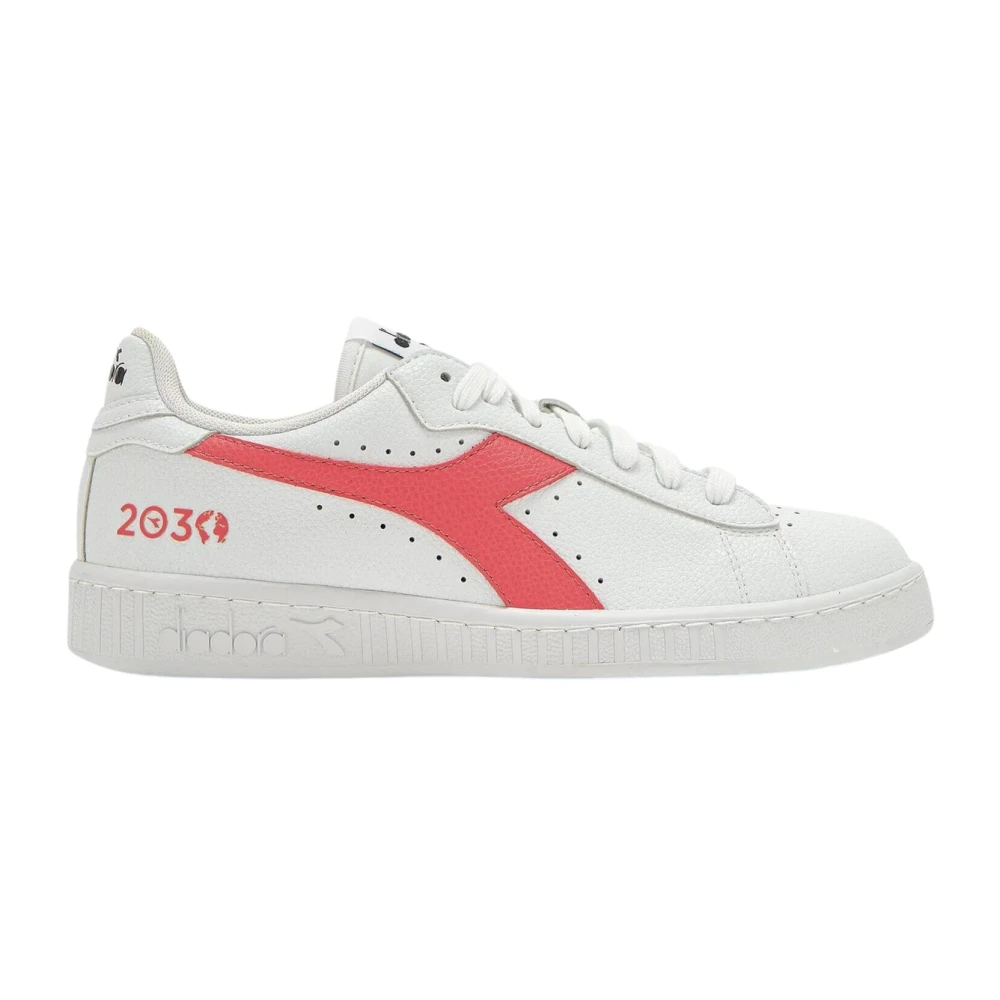 Diadora Women's White Sneakers, 6 Uk, Lifestyle Trainers Game L Low