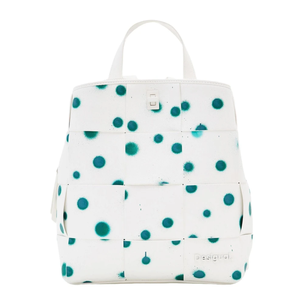 Desigual Polka Dot Rugzak met Verstelbare Banden Multicolor Dames