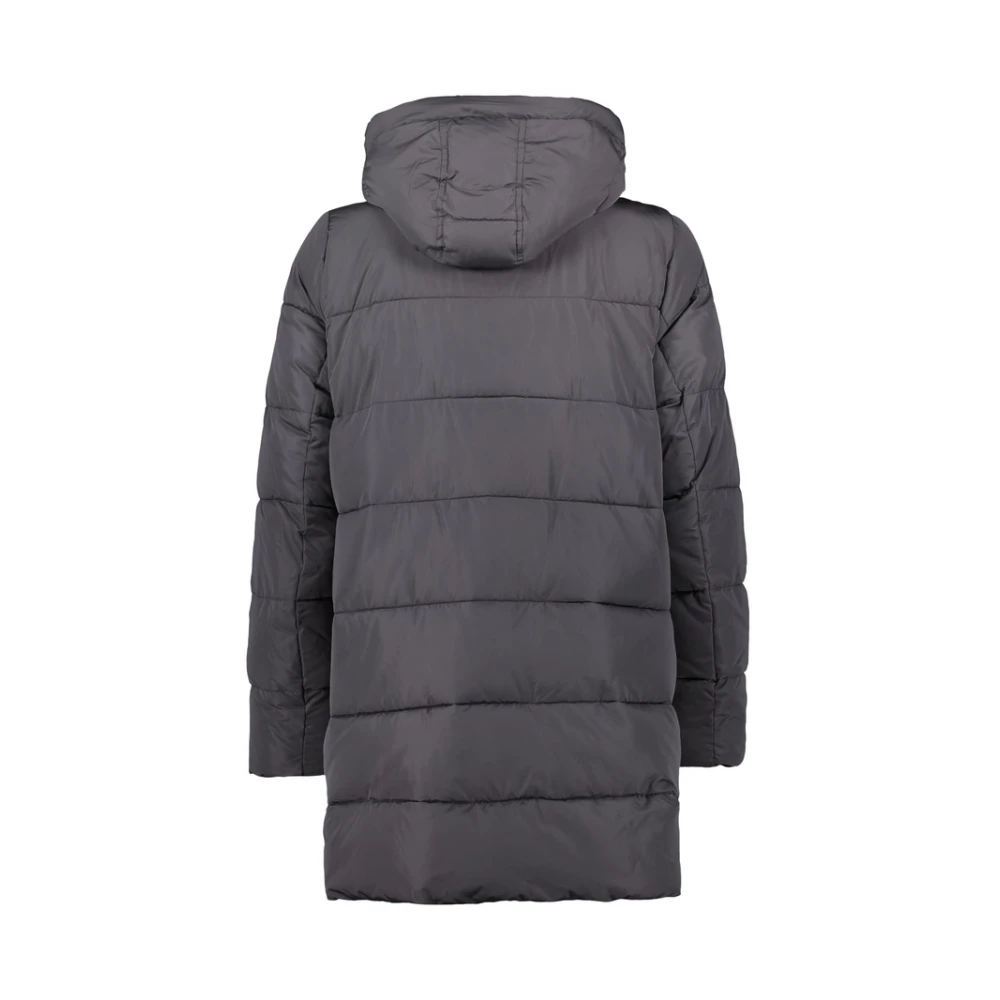 Cartoon Warme Winter Pufferjas Gray Dames