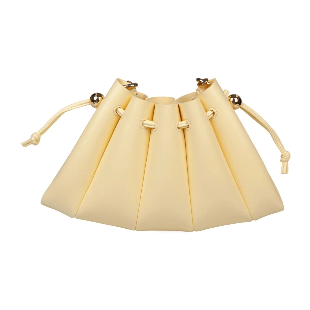 Themoirè Women's Yellow Clutches, One Size, Calipso Shoulder Bag
