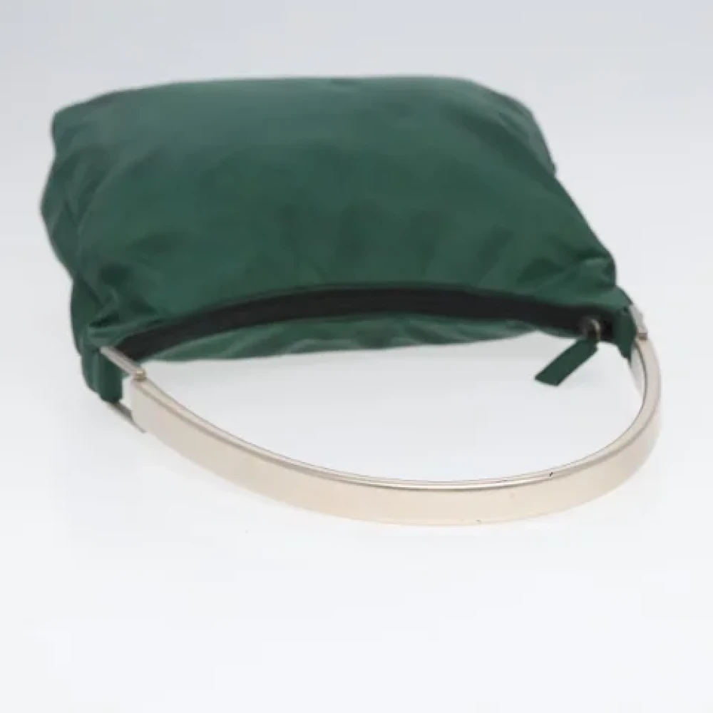 Prada Vintage Pre-owned Fabric prada-bags Green Dames