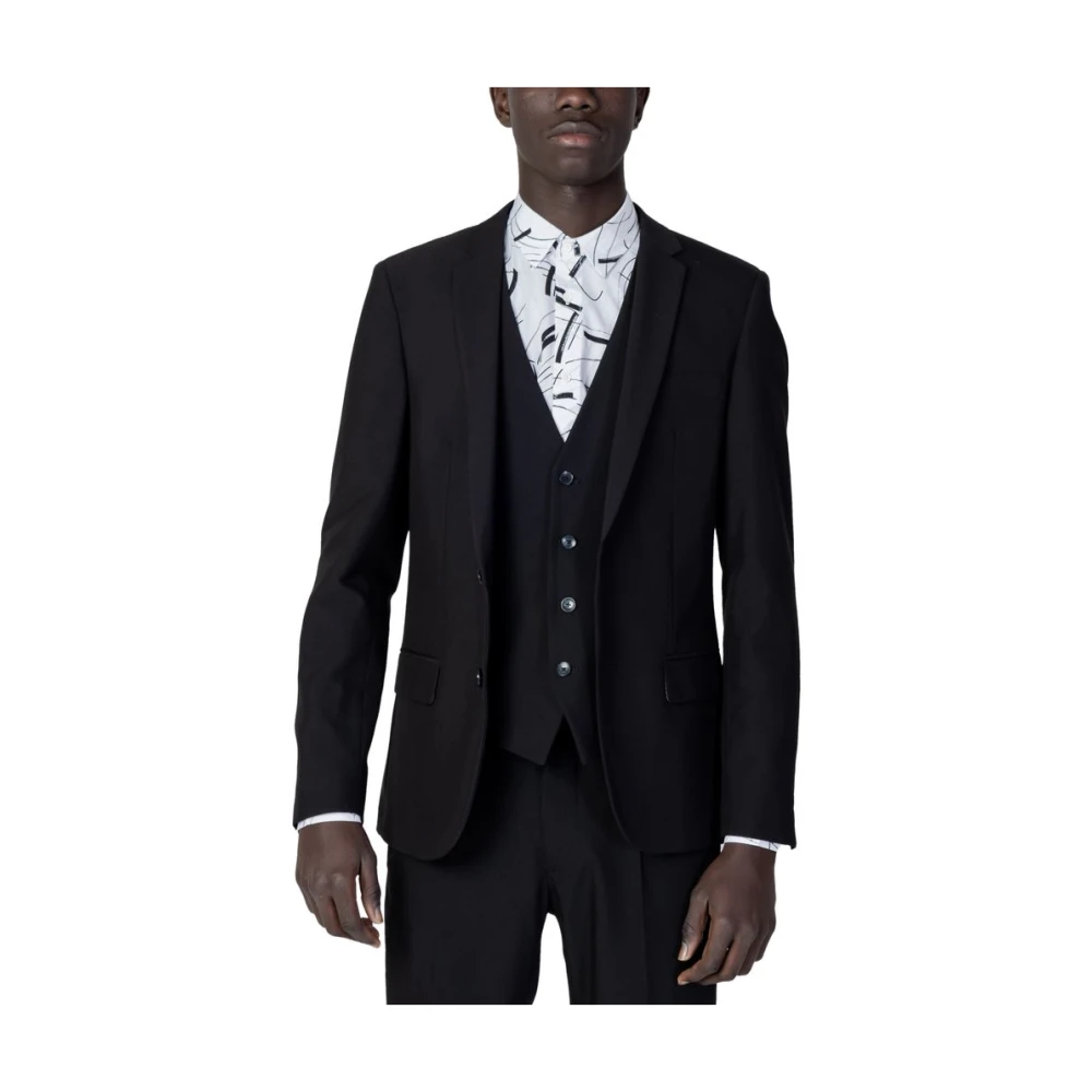 Antony Morato Men's Black Blazers,, Slim Fit Blazer 2XL