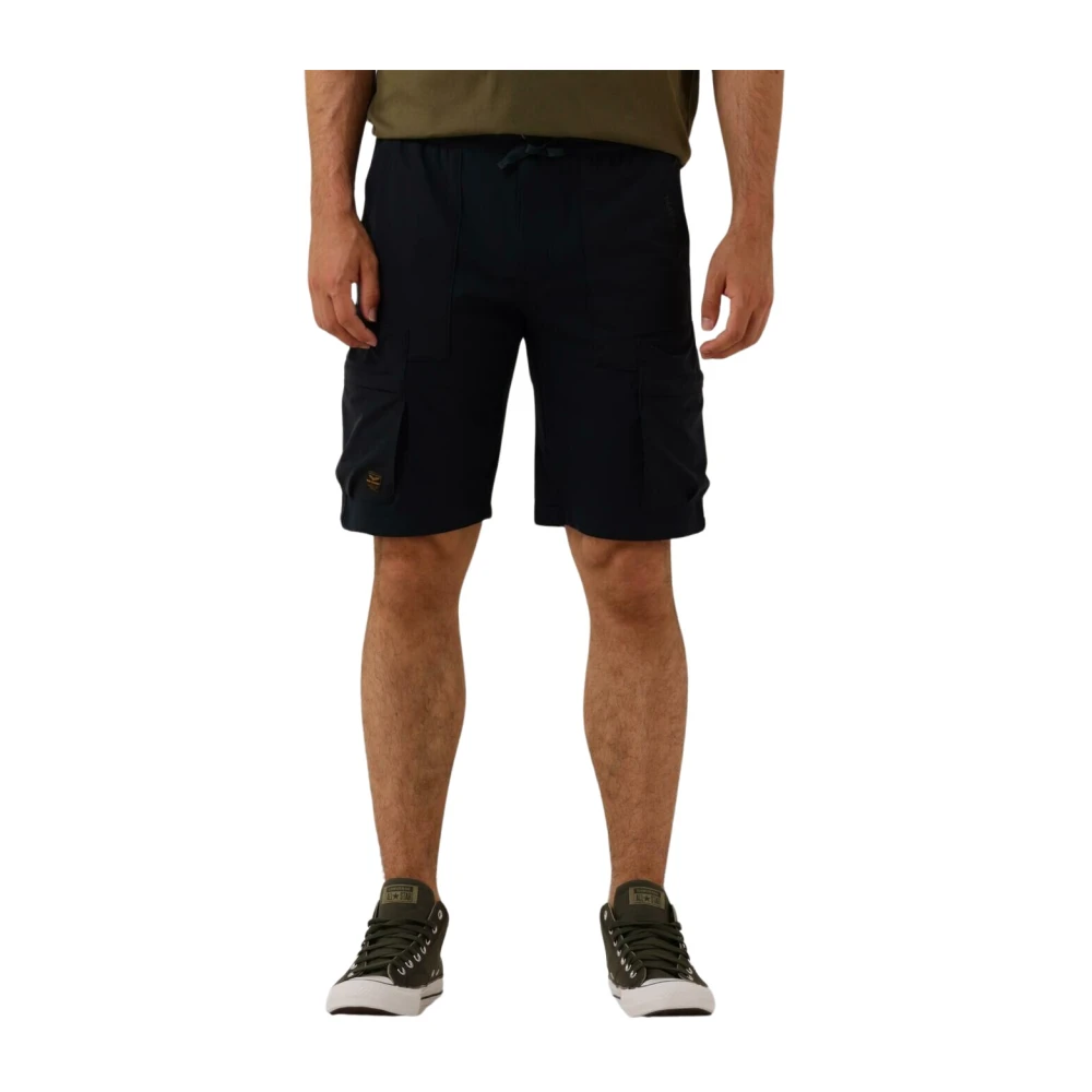 PME LEGEND Heren Broeken Airylon Cargo Shorts Tech Fabric Blauw