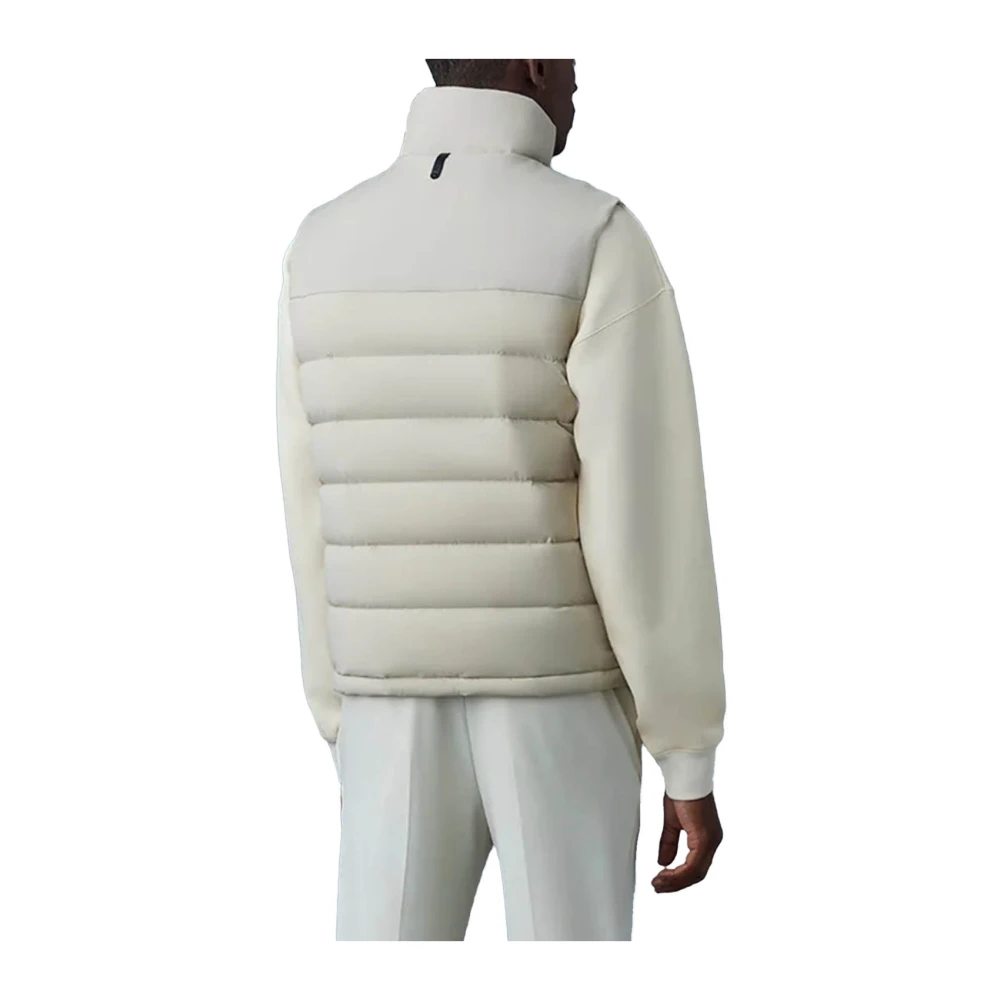 Mackage Gewatteerde donsjas met capuchon Beige Heren