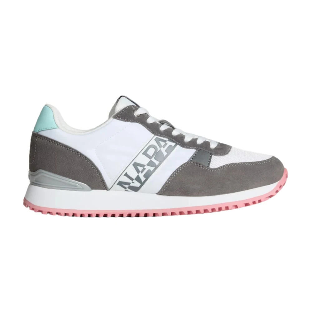 Napapijri Women's White Sneakers,, Trainers Astra Similpelle Size 6 Uk