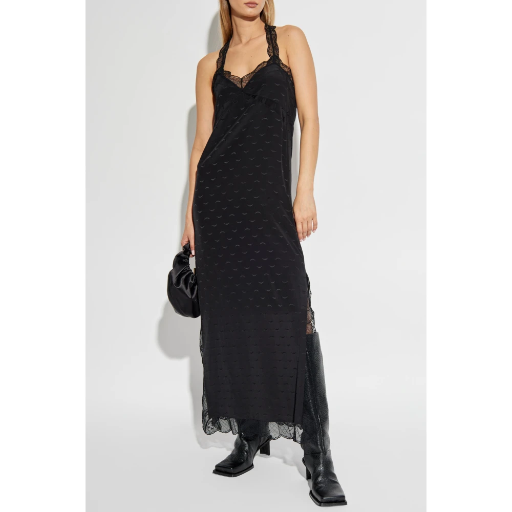 Zadig & Voltaire Jurk Rif Vleugels Black Dames