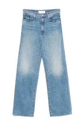 Klarblå Stilfull Denim Jeans