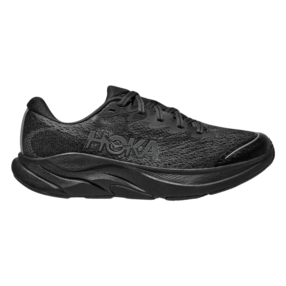 Hoka One One Boys Black Kids Sneakers, 38 Eu, Rincon 4 Trainers