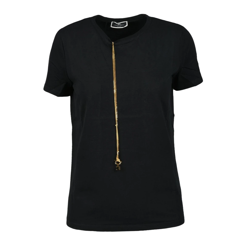 Elisabetta Franchi Tshirt Purple Dames