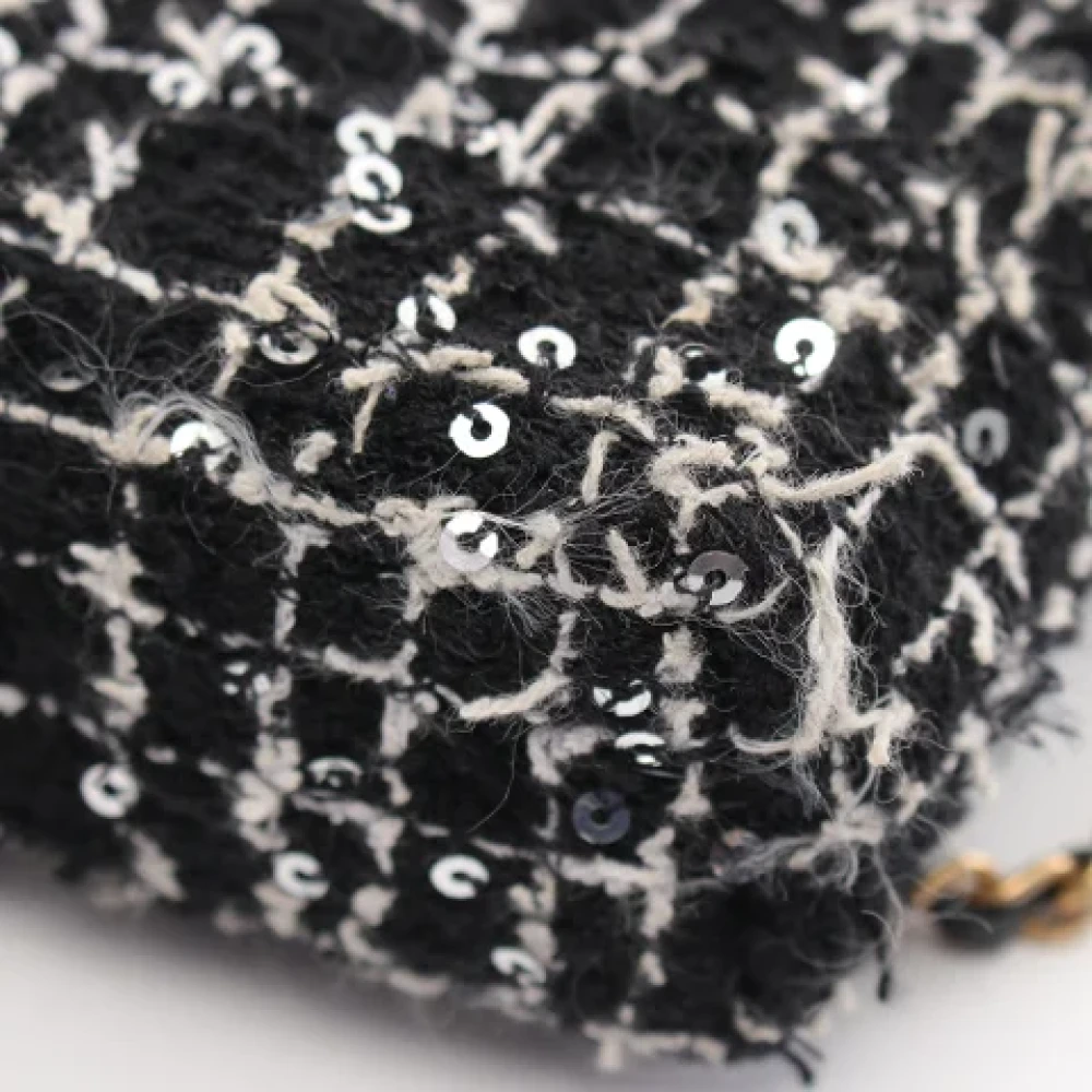 Chanel Vintage Pre-owned Fabric chanel-bags Black Dames
