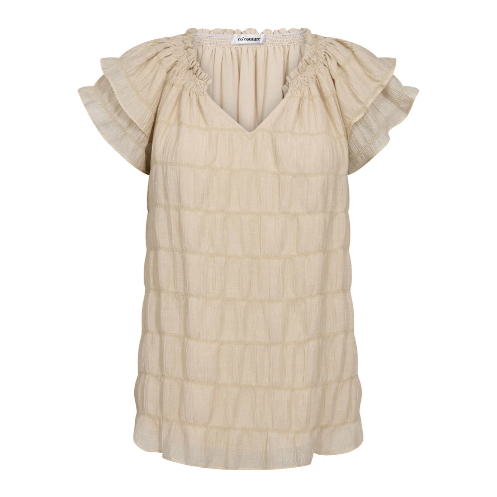 Co'couture Women's Beige Blouses - Blouses - M - Blouses & Shirts