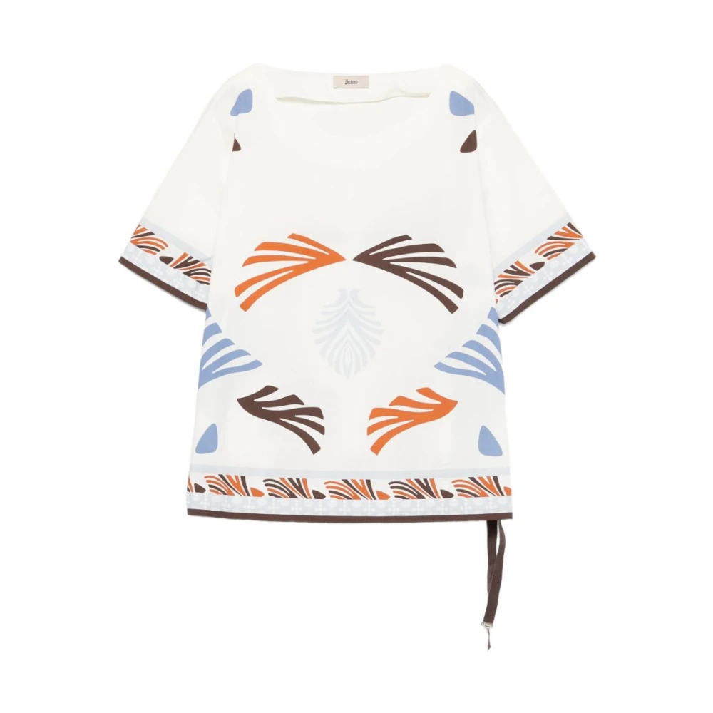 Herno Damen Multicolor Blusen & Hemden, Mehrfarbig, Lgröße: