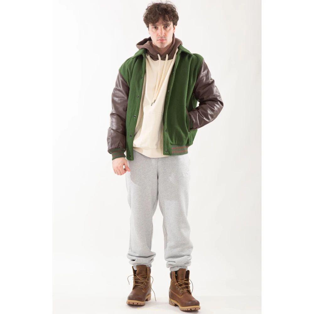Timberland Klassieke Leren Letterman Jack Green Heren