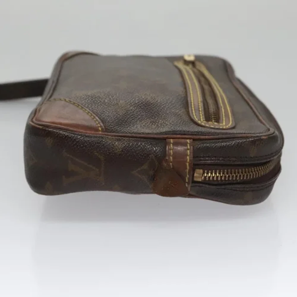 Louis Vuitton Vintage Pre-owned Canvas clutches Brown Dames